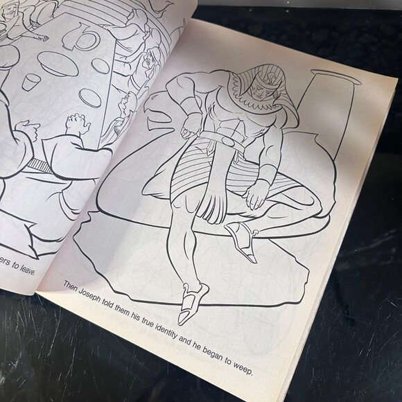 The Bible Coloring Book - Pictures From The Old And New Testaments - 1991 Creati - Picture 12 of 16